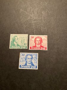 Stamps German Occupation Berlin Scott #9n61-3 hinged