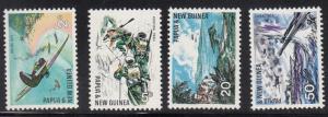 PAPUA & NEW GUINEA # 245-248 Mint NH