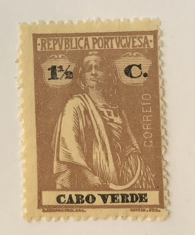 Cape Verde 1914 Scott 147 MH - 1. ½c, Ceres