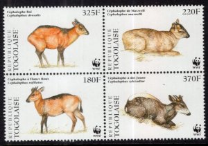 Togo 1720 Mammals MNH VF