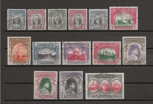 PAKISTAN/BAHAWALPUR 1948 SG 19/32 USED Cat £500