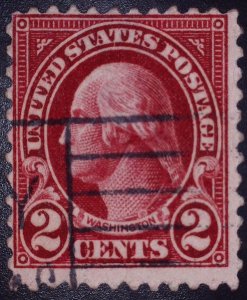 1929, US 2c Washington, Used, Sc 634b