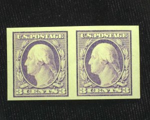 HS&C: Scott #483 Outstanding horizontal pair. Mint XF NH US Stamp