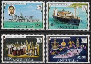 Anguilla #297-300 Mint Never Hinged Set - Royal Visit