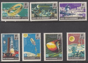 Aden Qu'aiti MI 115-121 Space MNH VF