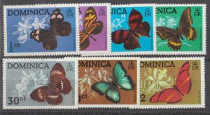 Dominica SC 427-433 Mint Never Hinged