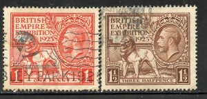 Great Britain # 203-4, Used.