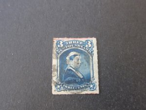 Canada NFL 1877 Sc 39 pinhole FU