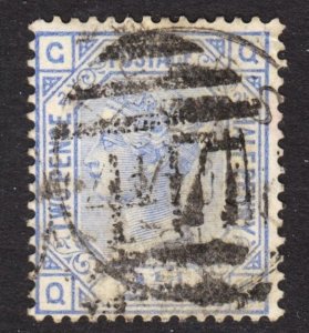 Great Britain Scott 82 plate 21 F+ used.  FREE...