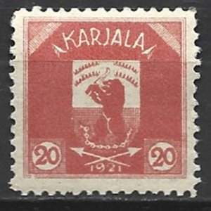 COLLECTION LOT 14983 KARELIA #3 MNH 1902 CV+$15