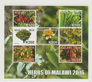 Malawi 2016 Herbs Plants Plants Trees MNH-