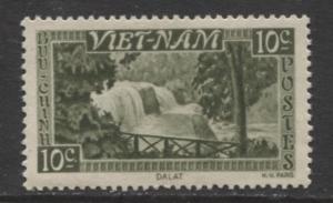 Viet Nam - Scott 1 - Bongour Falls Issue - 1951 - MNH -  Single 10c Stamp