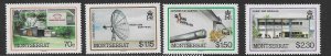 MONTSERRAT SG701/4 1986 COMMUNICTIONS MNH