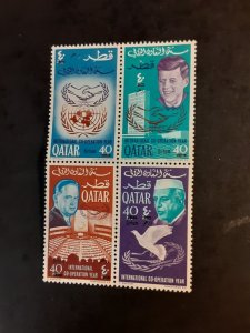 +Qatar #100d         MNH