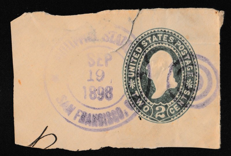 U.S. Washington 2c SC #U313 Envelope Stamp