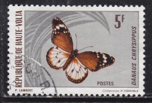 Burkina Faso 247 Danaus Chyrsippus 1971