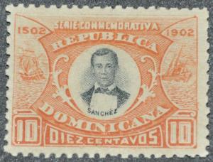 DYNAMITE Stamps: Dominican Republic Scott #147  UNUSED