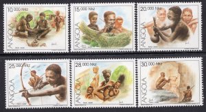 4030 - Angola 1994 - The Kung - Khoisan Tribe - MNH Set