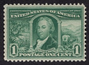 US #323 Fine-OG-NH, Scott catalog value - $60.00