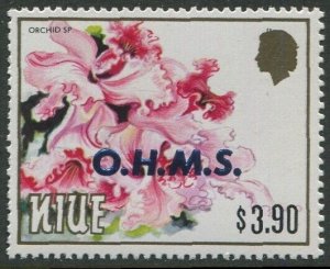 Niue OHMS 1985 SGO13 $3.90 Orchid MNH