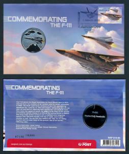 [76082] Australia 2011 Commemorating F-111 Aircraft Commem. Medallion Cover