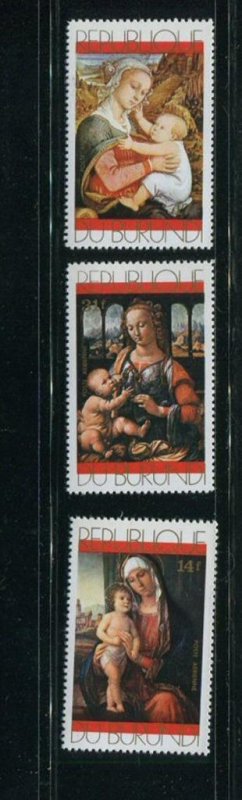 Burundi #C153-5 MNH