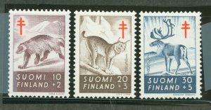 Finland #B142-B144  Single (Complete Set)