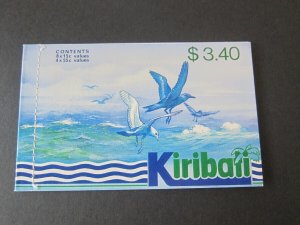 Kiribati 1982 Sc 391,396A Booklet Bird set MNH