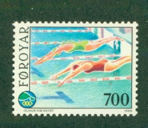 FAROE ISLANDS 196 MNH BIN $2.75