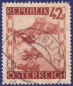 Austria - 1946 - Scott #471 - used - GABLITZ pmk