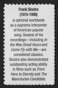 US #4265 42c Frank Sinatra ~ MNH