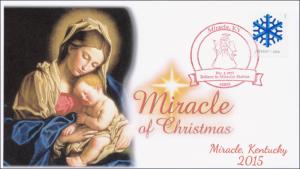 2015, Miracle of Christmas, Miracle KY, 15-326, KSC Cachets