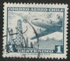 Chile Scott C235 Used airmail stamp