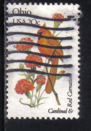 1987A - .20 State Birds & Flowers used f-vf.