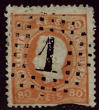 Portugal SC#30 Used SON F-VF SCV$100.00...Worth a Close Look!!