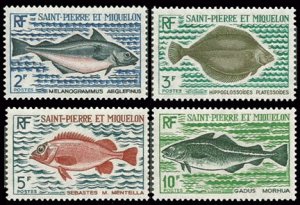 Scott #419-22 Fish MNH