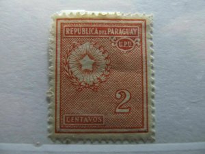 Paraguay Mi 258I Scott 270 SG - 1931 2c MH* A4P34F5-