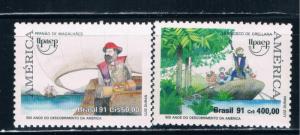 Brazil 2333-34 MNH set  America Issue (B0362)