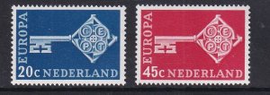 Netherlands  #452-453  MNH 1968 Europa