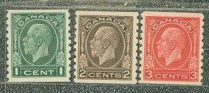 Canada #205-207  Multiple