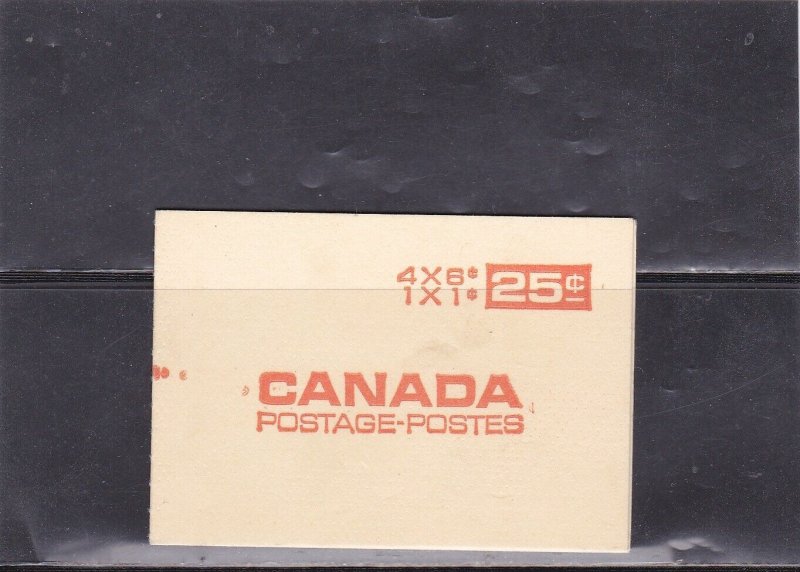 CANADA  BOOKLET # 59