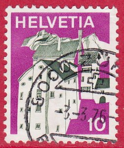 Switzerland - 1973 - #559 - used pair - Graubunden