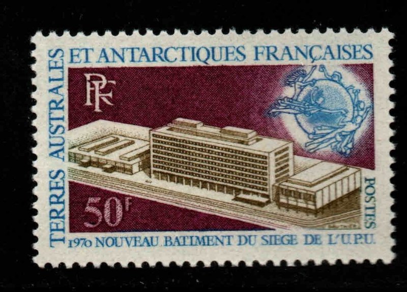 FSAT France Southern & Antarctic Territory Scott 36 MNH** 1970  UPU HQ CV $45