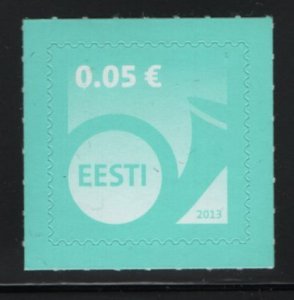 Estonia 2013 MNH Sc 719 5c Posthorn, light blue