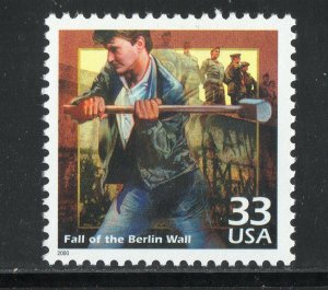 3190k ** FALL OF THE BERLIN WALL ** U.S. Postage Stamp MNH
