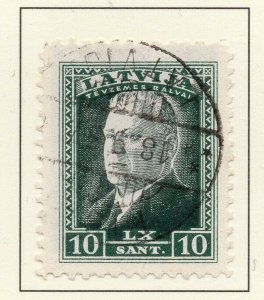 Latvia 1937 Early Issue Fine Used 10s. 232976