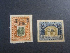 Estonia 1920 Sc B3-4 set MH