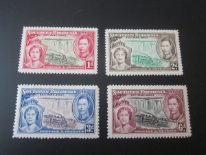 Southern Rhodesia 1937 Sc 38-41 set MH