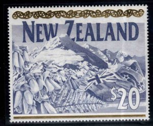 New Zealand Scott 1084 MNH** impressive Mount Cook stamp