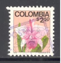 Colombia Sc # 862 used (DT)